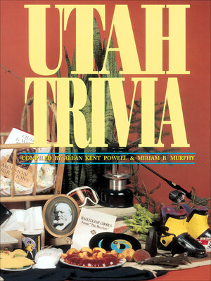 cover image of Utah Trivia